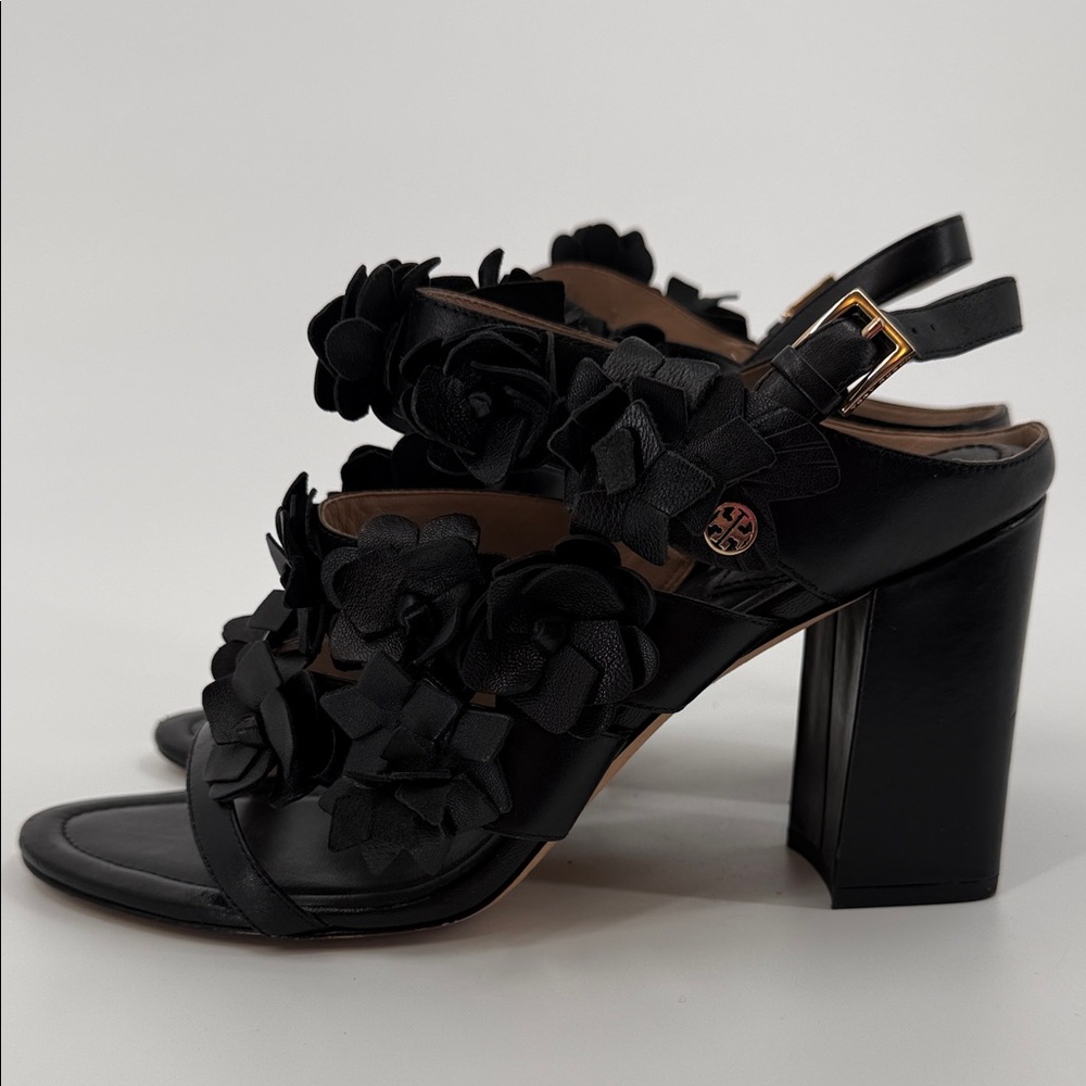 Tory Burch Blossom sandals Napa leather